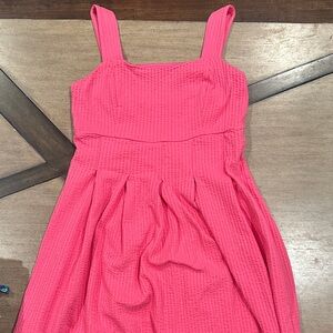 Boden Vibrant Pink Maxi Dress Size SP